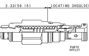 SUN HYDRAULICS Direct-acting relief valve (RDDALBN)