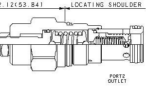SUN HYDRAULICS Pilot-operated, balanced piston relief valve (RPGCLAN)
