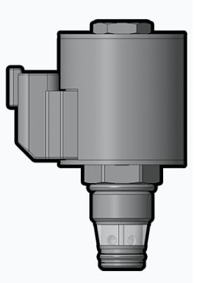 SOLENOID CARTRIDGE VALVE POPPET, 2 WAY, NORMALLY CLOSED(MODEL CODE: E-SV10-20M)